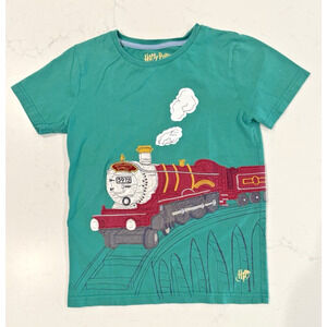 MINI BODEN HARRY POTTER Size 7-8 Hogwarts Express Train 5972 Shirt